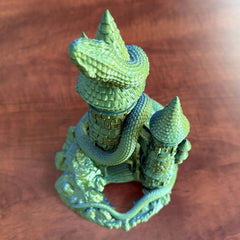 Serpentine Dice Tower | TTRPG, D&D, Pathfinder, CoC | Odin's Place