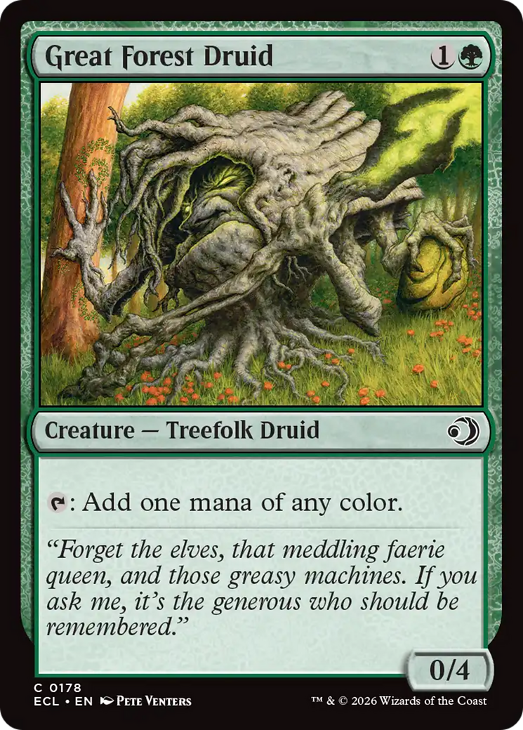 Great Forest Druid [Lorwyn Eclipsed] | Odin's Place