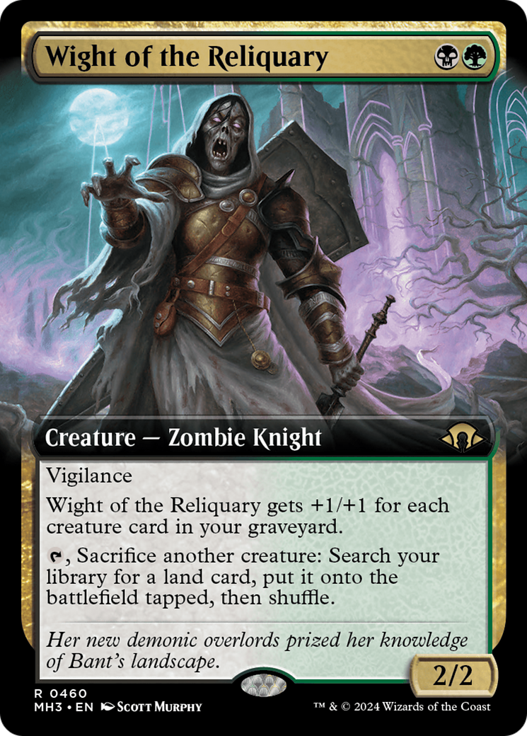 Wight of the Reliquary (Extended Art) [Modern Horizons 3] | Odin's Place