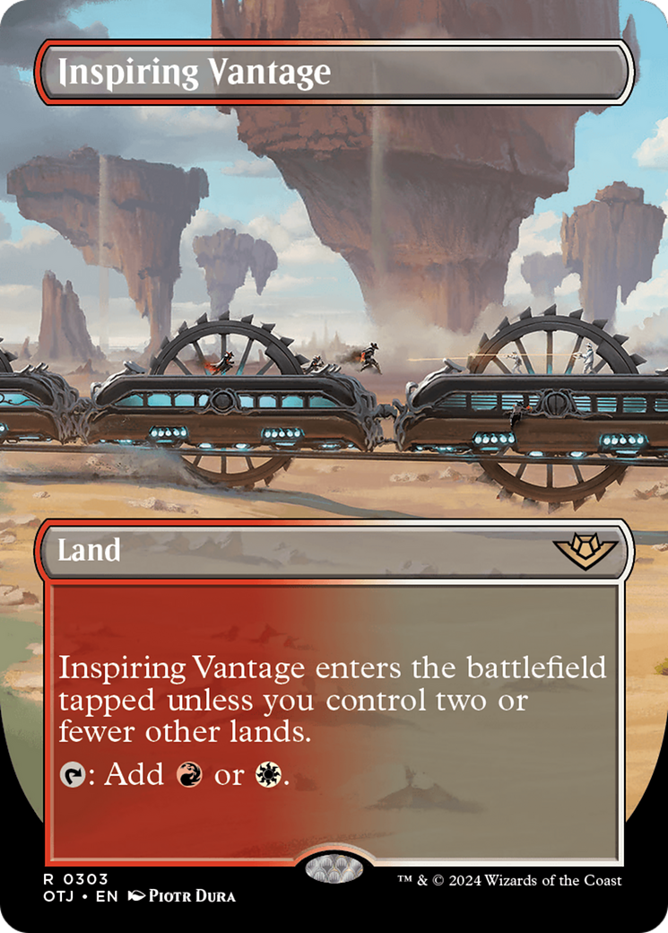 Inspiring Vantage (Borderless) [Outlaws of Thunder Junction] | Odin's Place