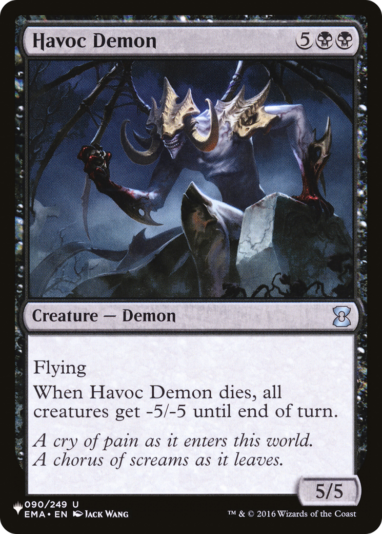 Havoc Demon [The List] | Odin's Place