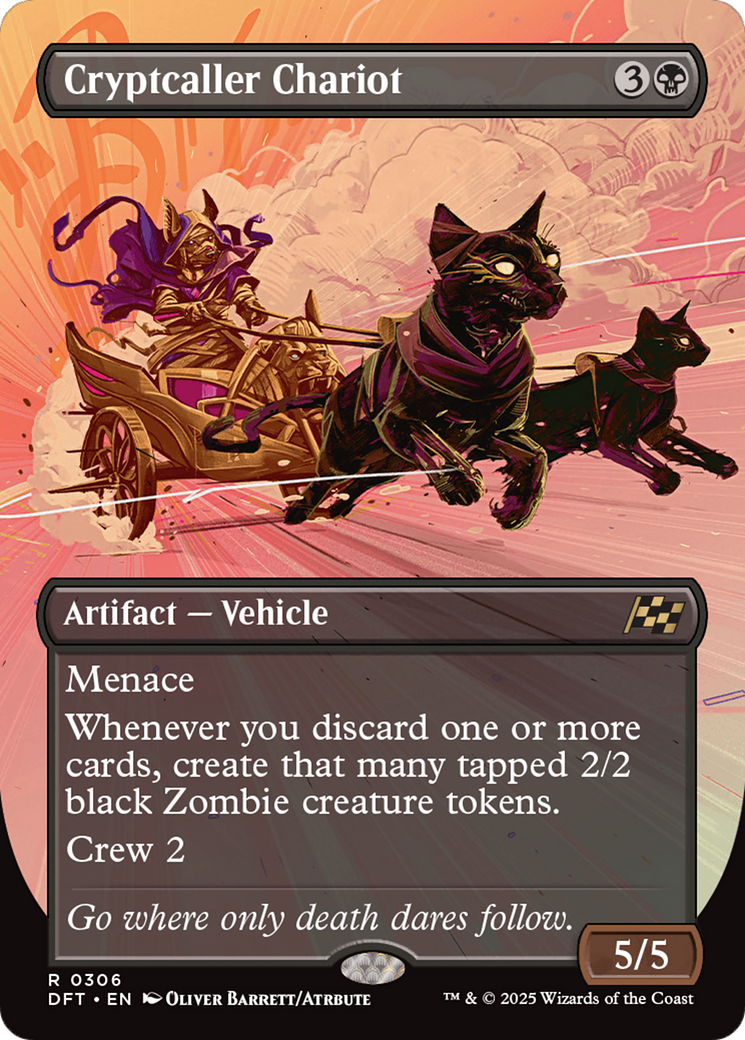 Cryptcaller Chariot (Borderless) [Aetherdrift] | Odin's Place