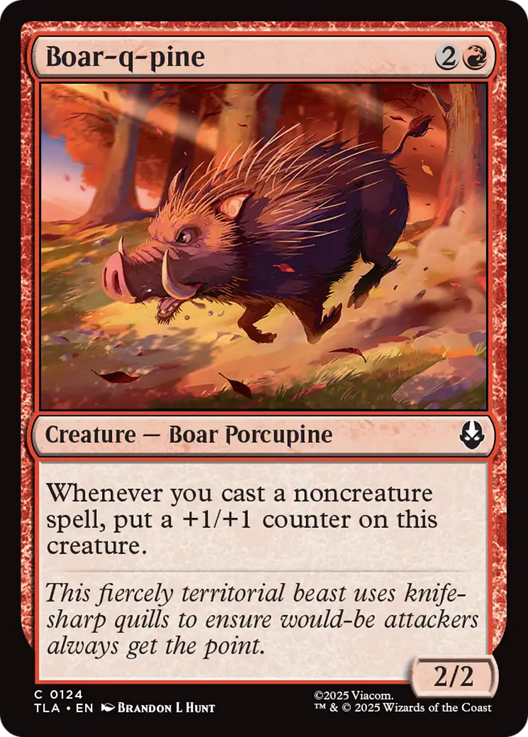 Boar-q-pine [Avatar: The Last Airbender] | Odin's Place