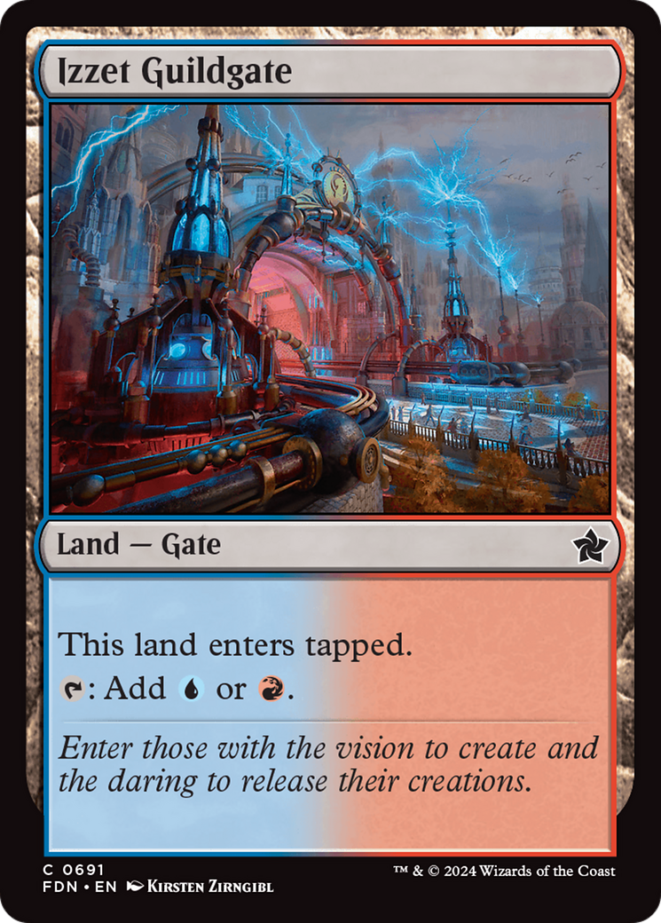 Izzet Guildgate [Foundations] | Odin's Place