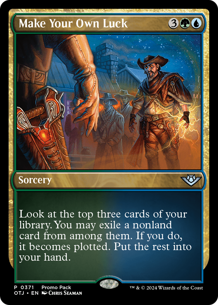 Make Your Own Luck (Promo Pack) [Outlaws of Thunder Junction Promos] | Odin's Place