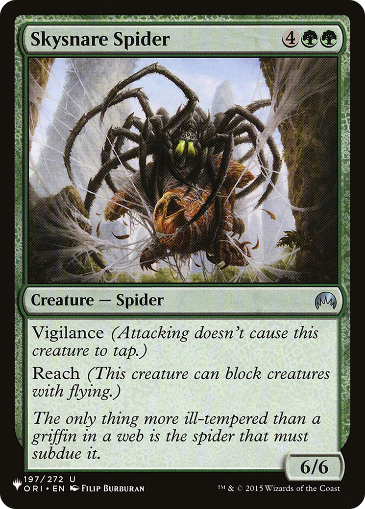 Skysnare Spider [The List] | Odin's Place