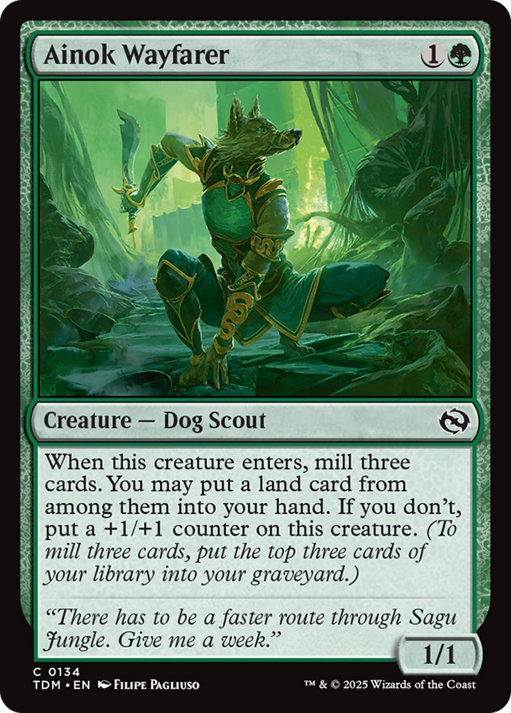 Ainok Wayfarer [Tarkir: Dragonstorm] | Odin's Place