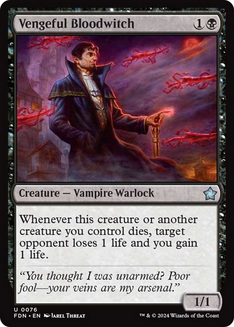 Vengeful Bloodwitch [Foundations] | Odin's Place