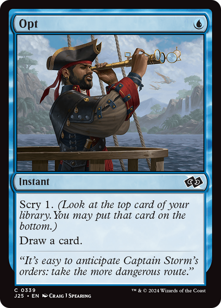 Opt [Foundations Jumpstart] | Odin's Place