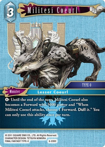 Militesi Coeurl [Opus VI] | Odin's Place