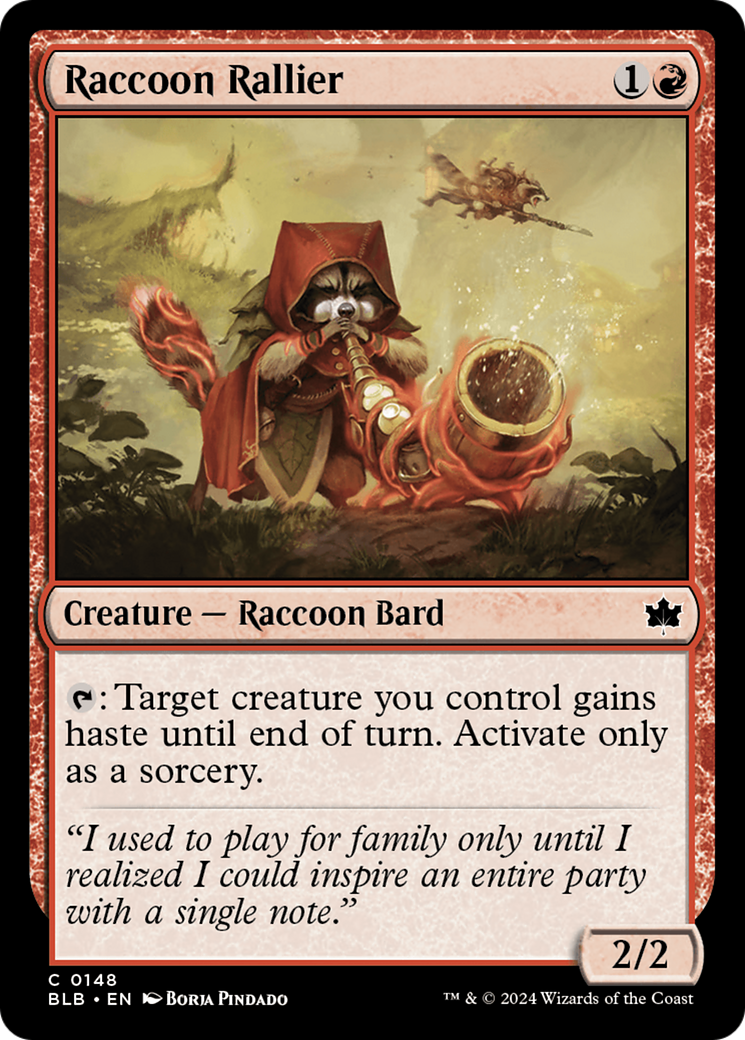 Raccoon Rallier [Bloomburrow] | Odin's Place