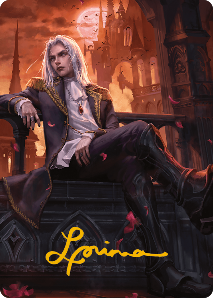 Sorin of House Markov Art Card (Gold-Stamped Signature) [Modern Horizons 3 Art Series] | Odin's Place