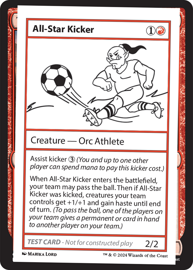 All-Star Kicker [Mystery Booster 2 Playtest Cards] | Odin's Place