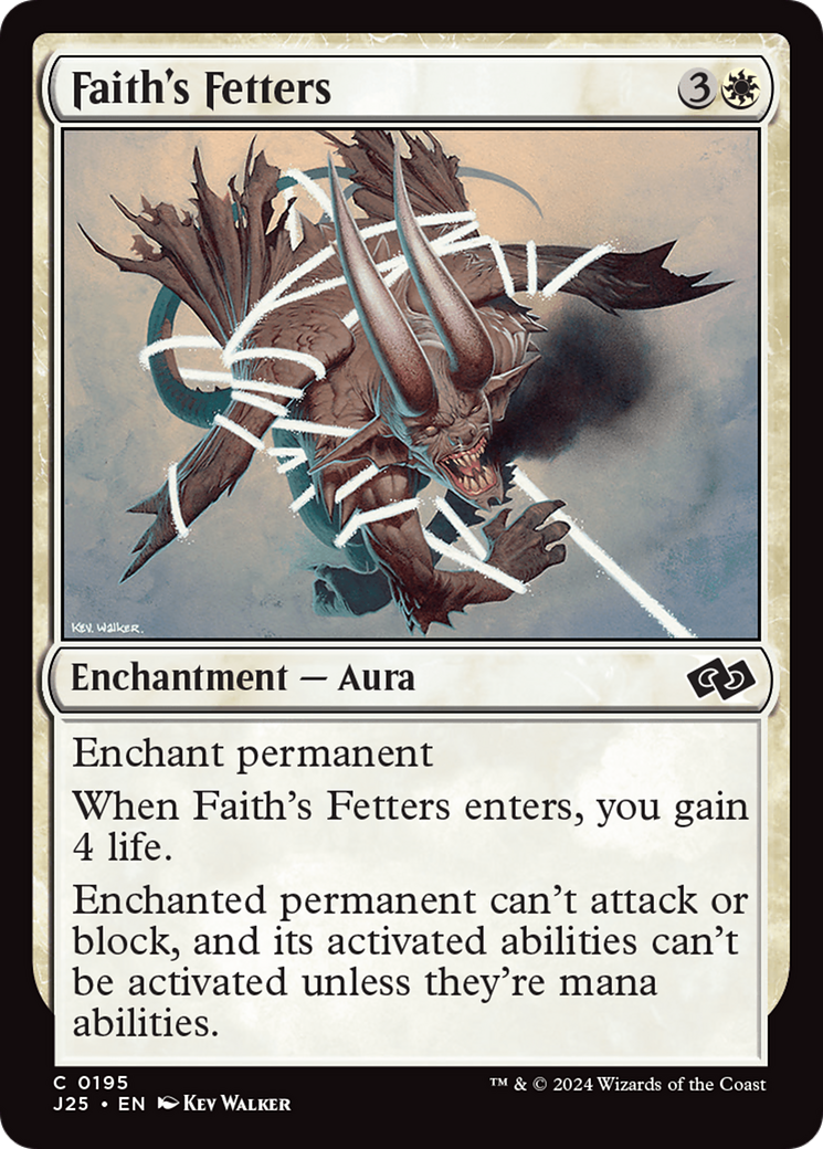 Faith's Fetters [Foundations Jumpstart] | Odin's Place