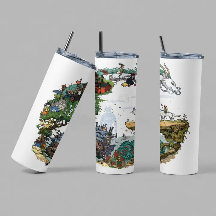 The Geek Boutique: Ghibli Gang Anime Inspired Tumbler | Odin's Place