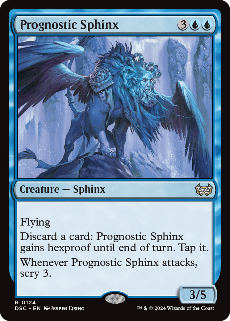 Prognostic Sphinx [Duskmourn: House of Horror Commander] | Odin's Place