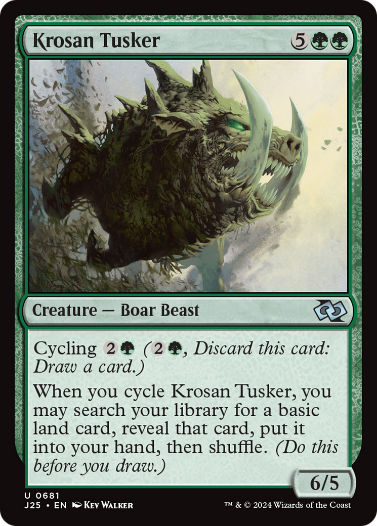 Krosan Tusker [Foundations Jumpstart] | Odin's Place
