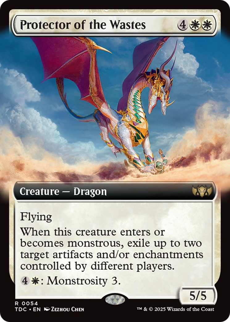 Protector of the Wastes (Extended Art) [Tarkir: Dragonstorm Commander] | Odin's Place