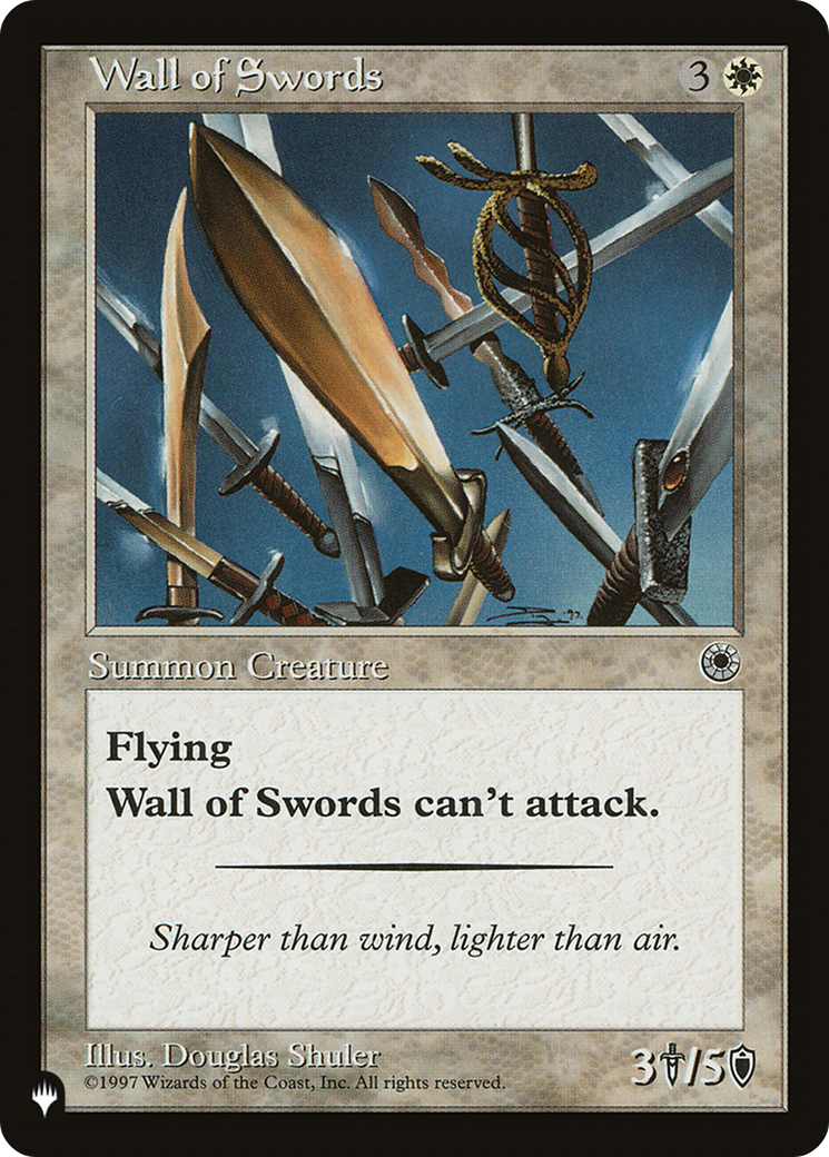 Wall of Swords [The List] | Odin's Place