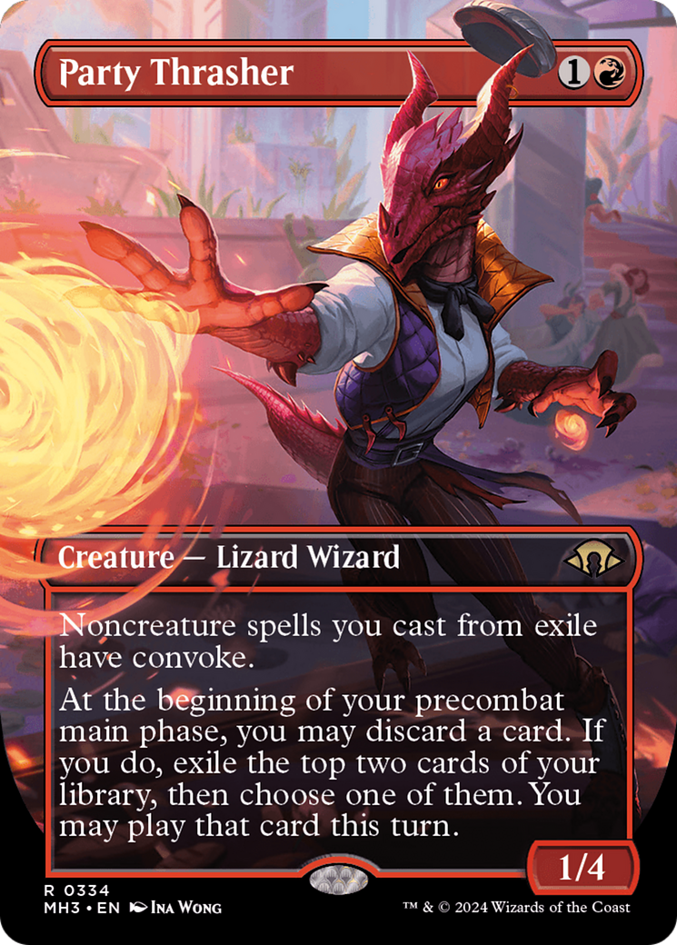 Party Thrasher (Borderless) [Modern Horizons 3] | Odin's Place