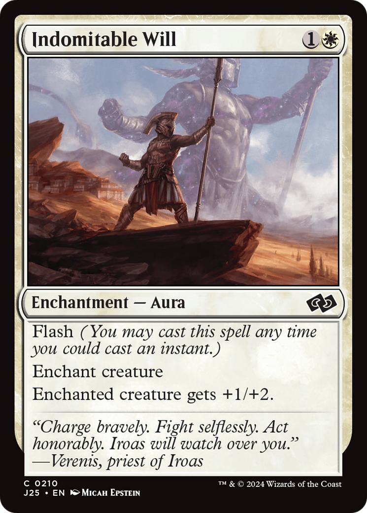 Indomitable Will [Foundations Jumpstart] | Odin's Place