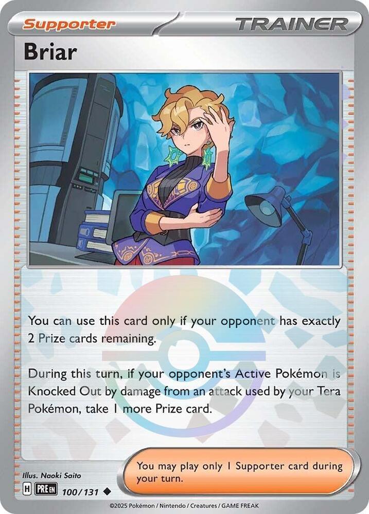 Briar (100/131) (Poke Ball Pattern) [Scarlet & Violet: Prismatic Evolutions] | Odin's Place