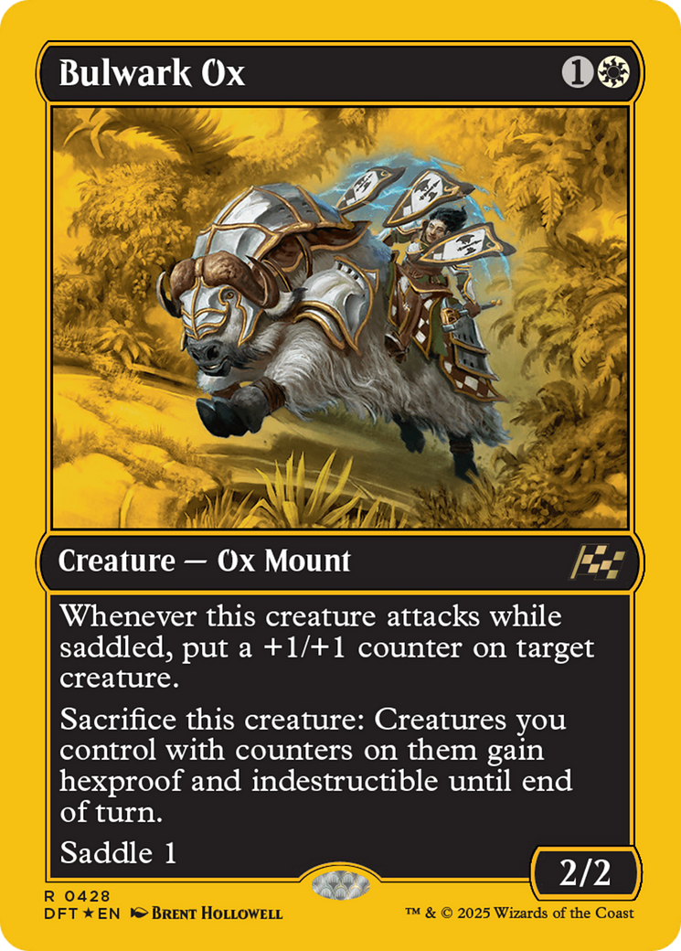 Bulwark Ox (First-Place Foil) [Aetherdrift] | Odin's Place