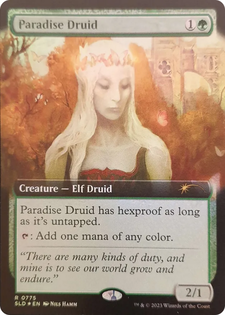Paradise Druid (Extended Art) [Secret Lair Drop Series] | Odin's Place