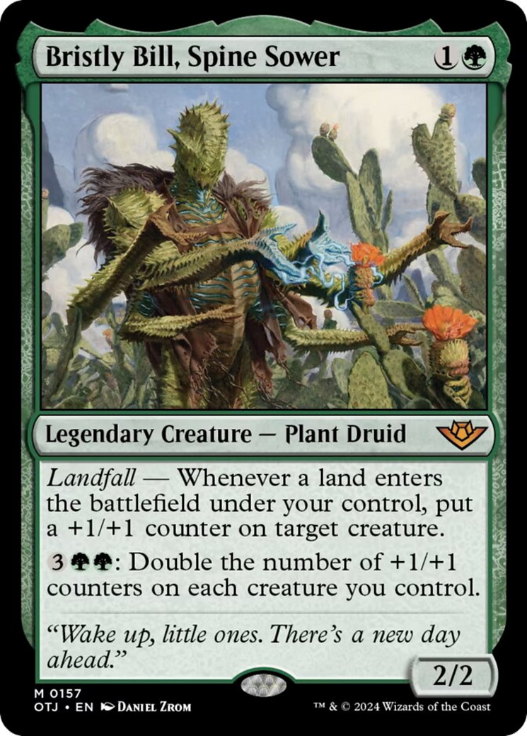 Bristly Bill, Spine Sower [Outlaws of Thunder Junction] | Odin's Place
