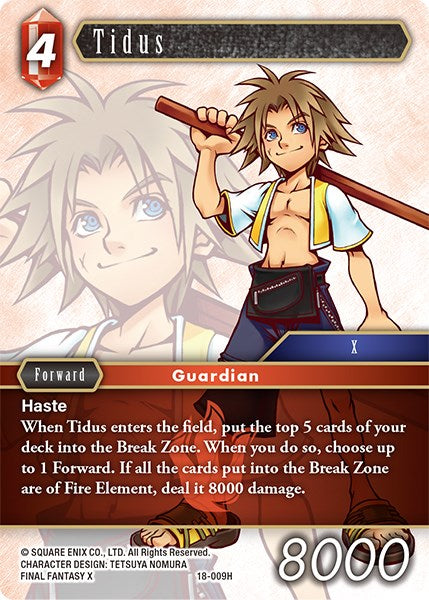 Tidus [Resurgence of Power] | Odin's Place