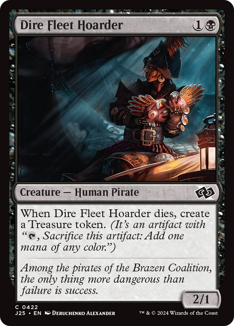 Dire Fleet Hoarder [Foundations Jumpstart] | Odin's Place