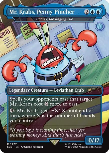 Mr. Krabs, Penny Pincher - Charix, the Raging Isle [Secret Lair Drop Series] | Odin's Place
