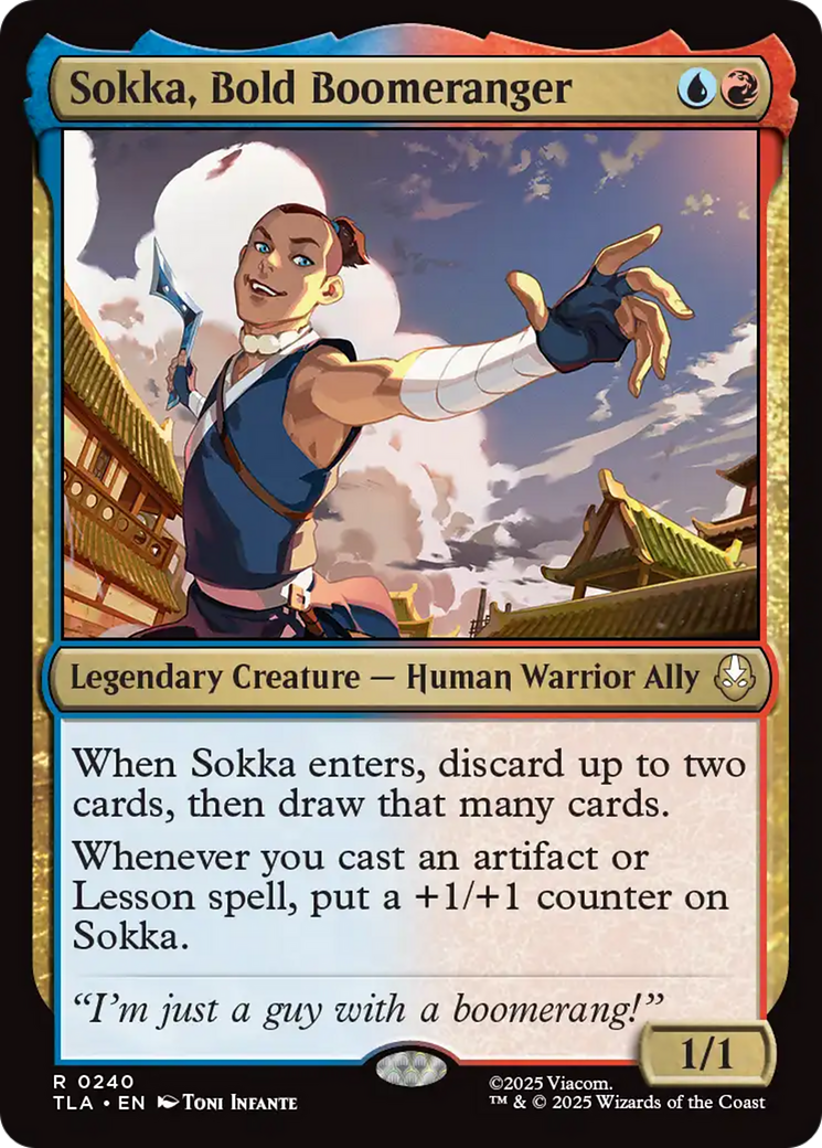 Sokka, Bold Boomeranger [Avatar: The Last Airbender] | Odin's Place