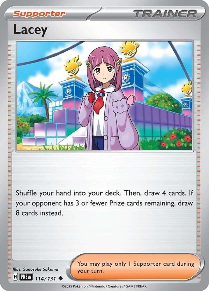 Lacey (114/131) [Scarlet & Violet: Prismatic Evolutions] | Odin's Place