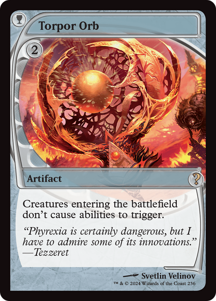 Torpor Orb (Future Sight) [Mystery Booster 2] | Odin's Place