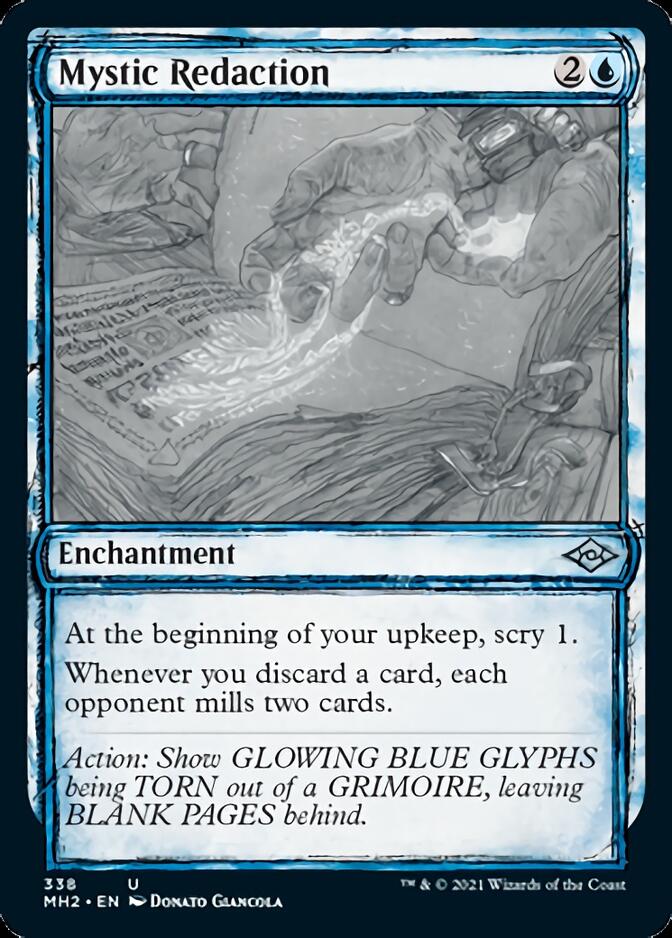 Mystic Redaction (Sketch) [Modern Horizons 2] | Odin's Place