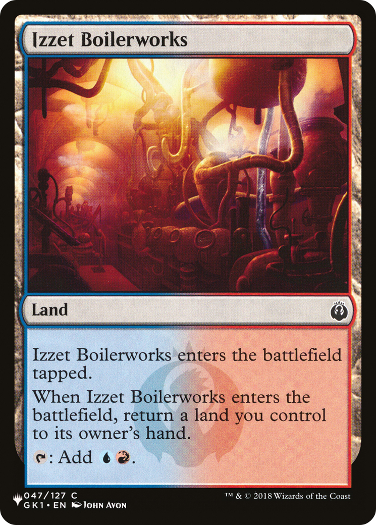 Izzet Boilerworks (GK1) [The List] | Odin's Place
