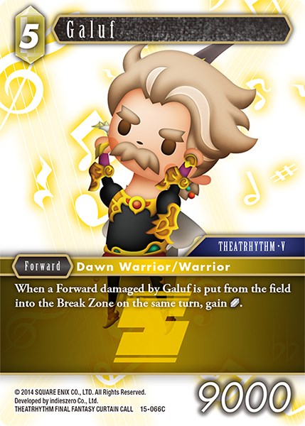 Galuf [Crystal Dominion] | Odin's Place