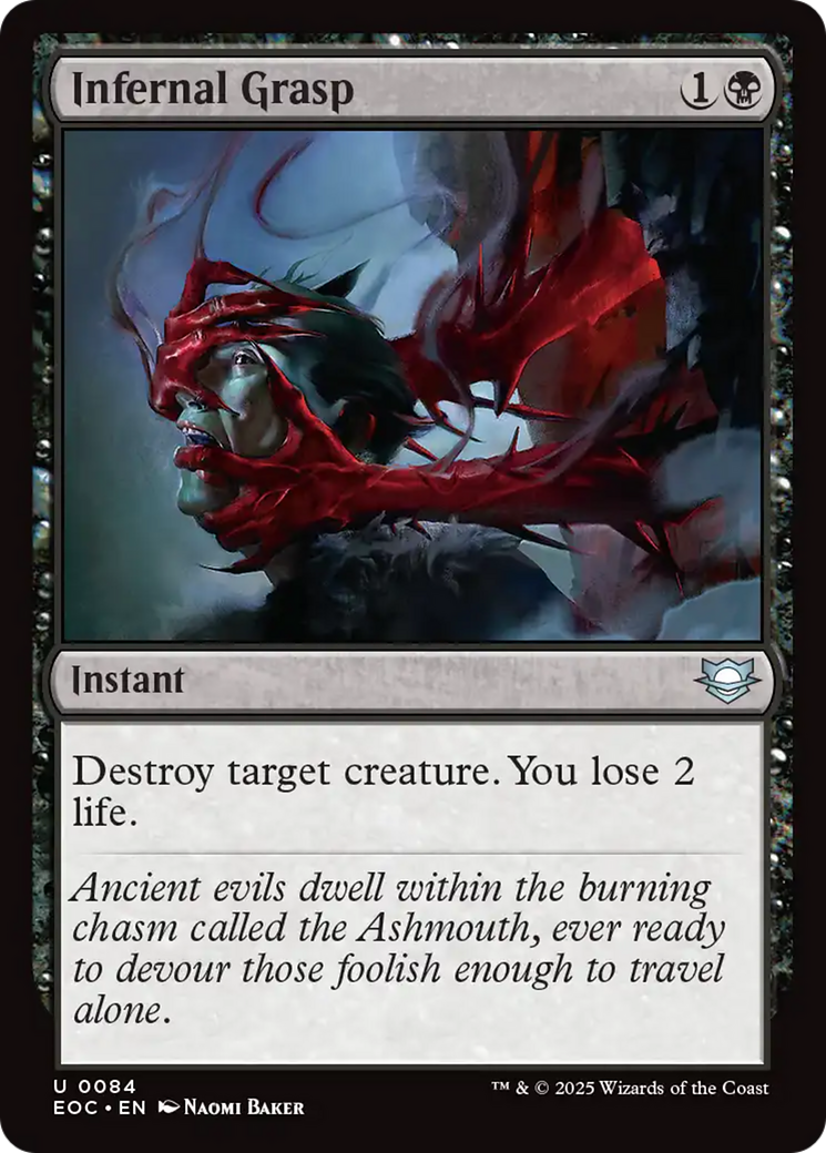 Infernal Grasp [Edge of Eternities Commander] | Odin's Place