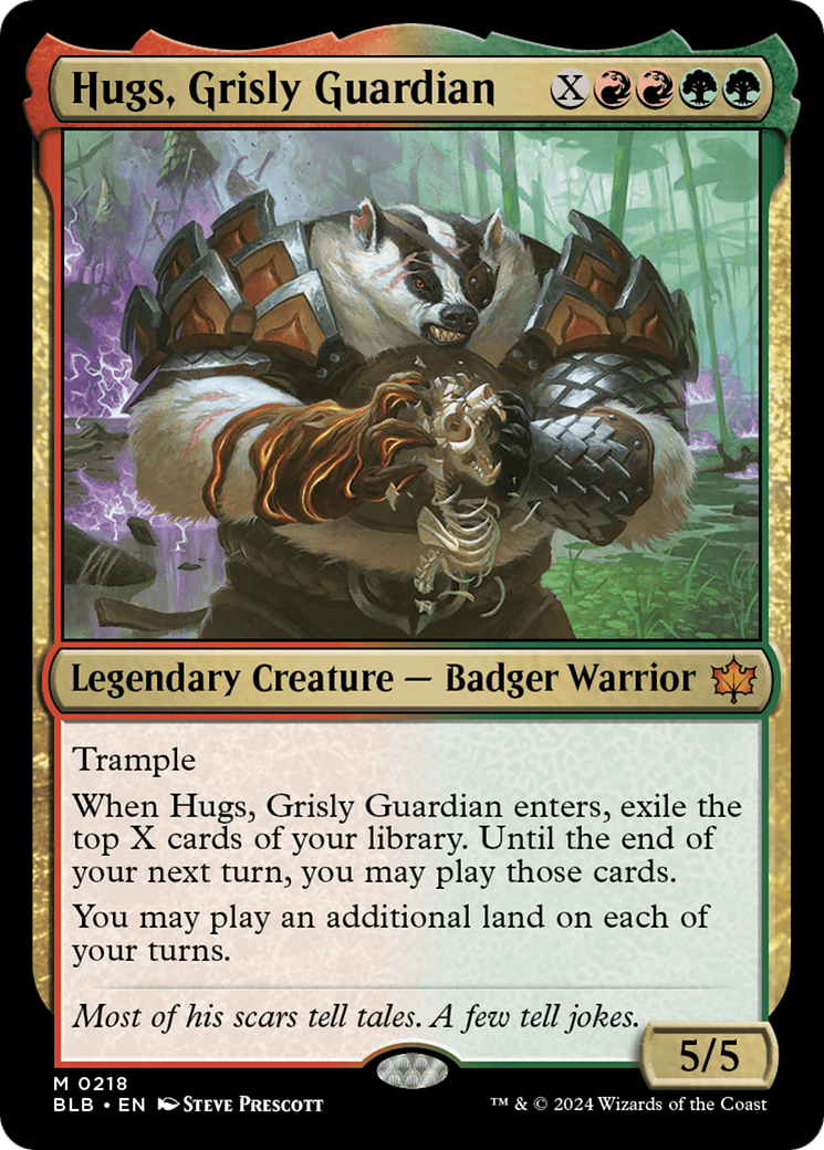 Hugs, Grisly Guardian [Bloomburrow] | Odin's Place
