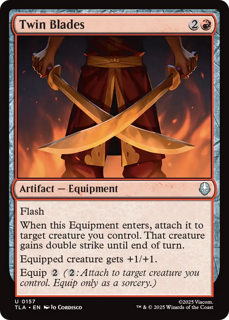 Twin Blades [Avatar: The Last Airbender] | Odin's Place