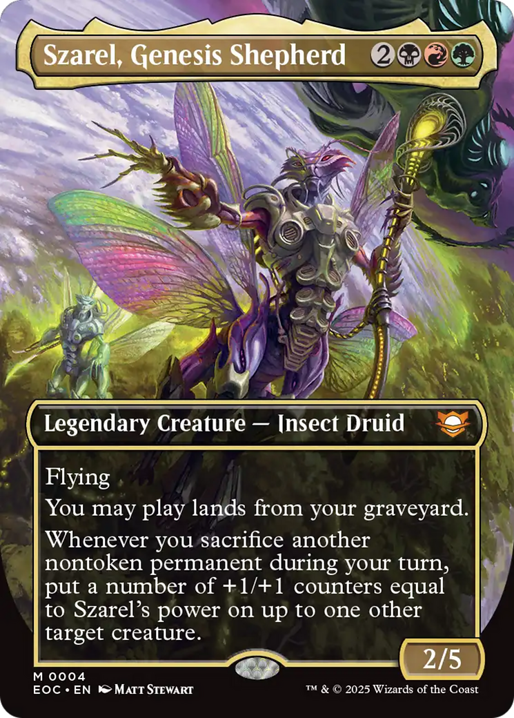 Szarel, Genesis Shepherd (Borderless) [Edge of Eternities Commander] | Odin's Place
