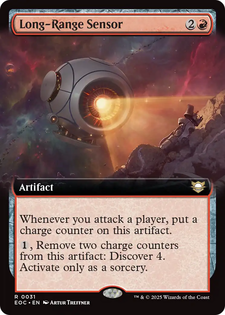 Long-Range Sensor (Extended Art) [Edge of Eternities Commander] | Odin's Place