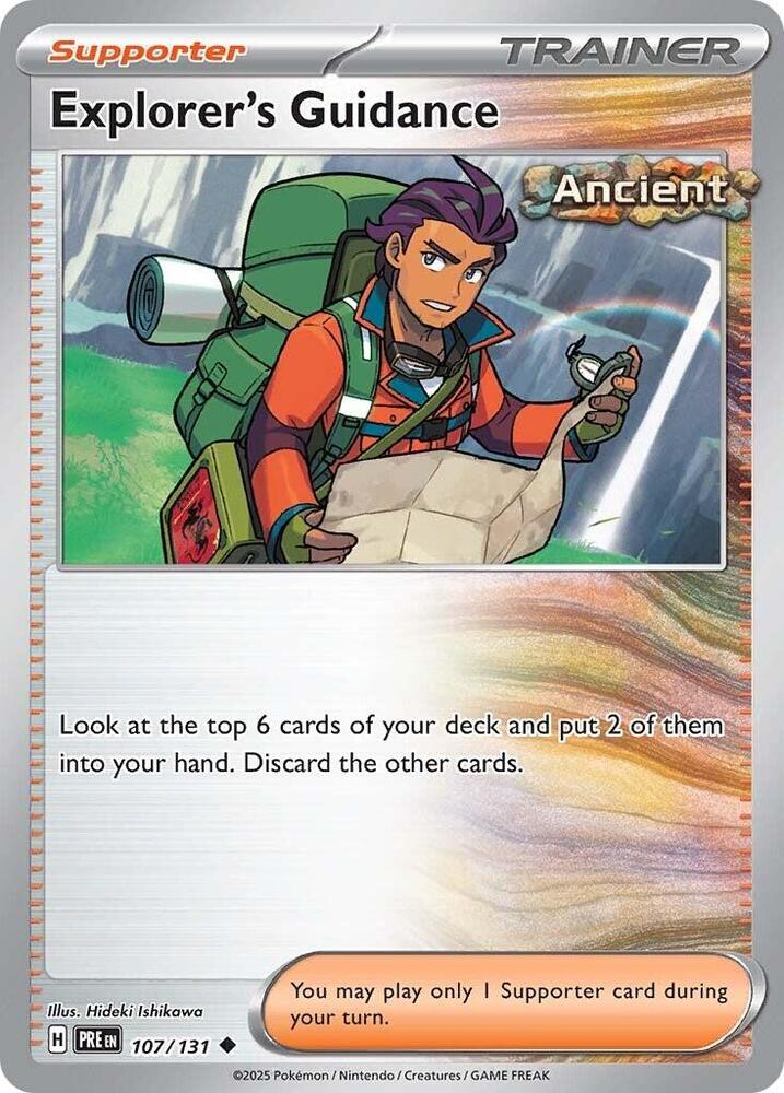 Explorer's Guidance (107/131) [Scarlet & Violet: Prismatic Evolutions] | Odin's Place