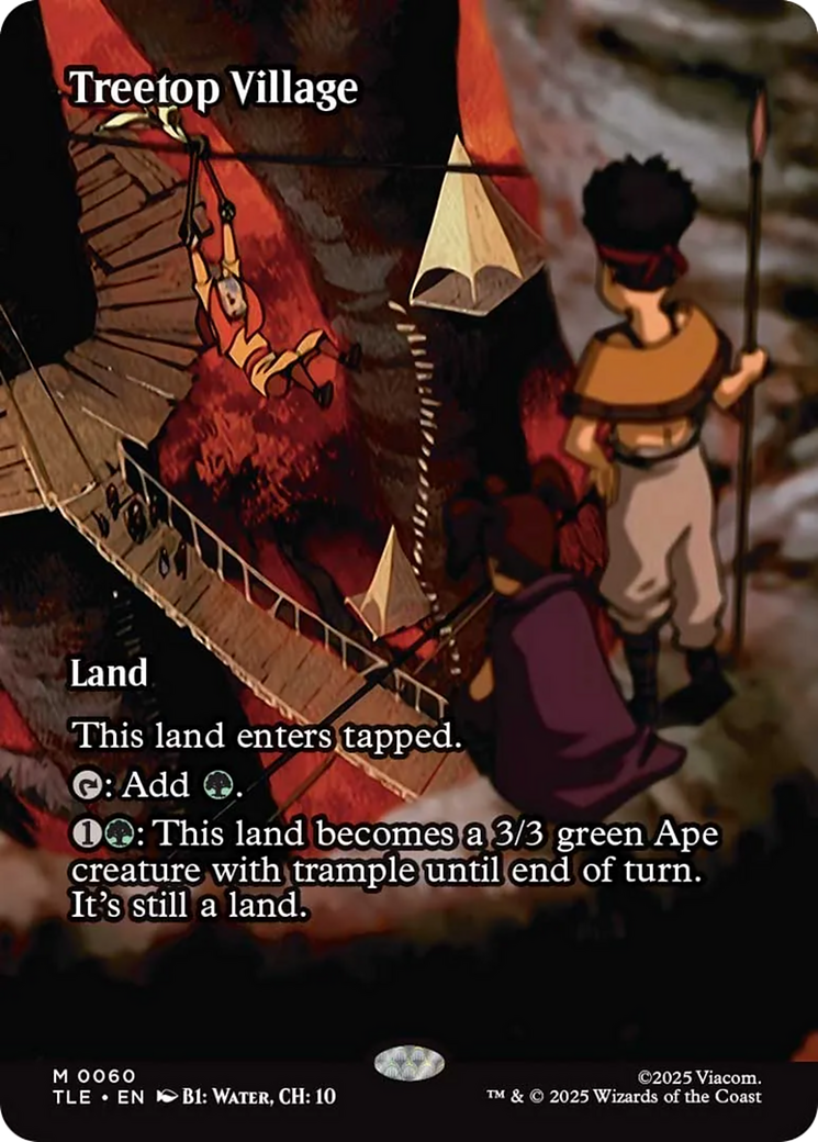 Treetop Village (Borderless) [Avatar: The Last Airbender: Eternal-Legal] | Odin's Place