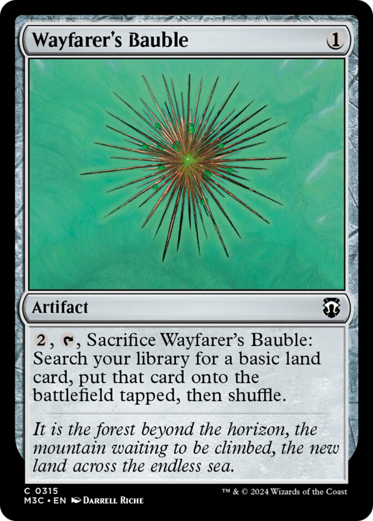Wayfarer's Bauble (Ripple Foil) [Modern Horizons 3 Commander] | Odin's Place