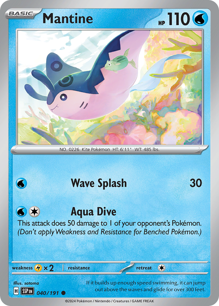 Mantine (040/191) [Scarlet & Violet: Surging Sparks] | Odin's Place