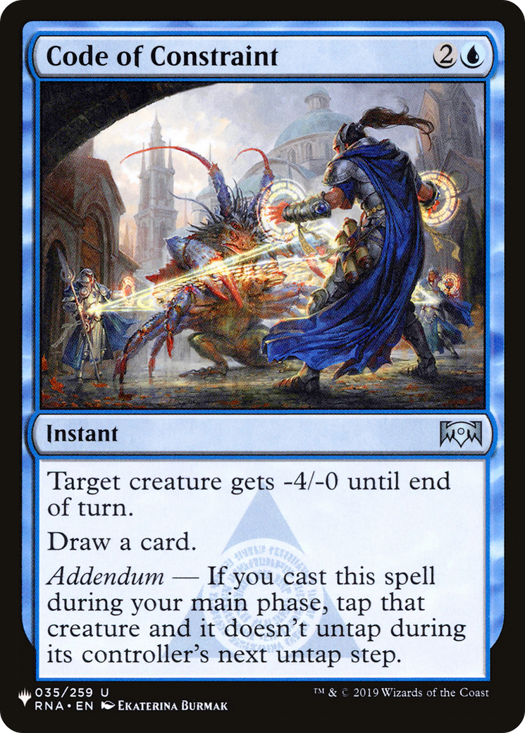 Code of Constraint [The List] | Odin's Place