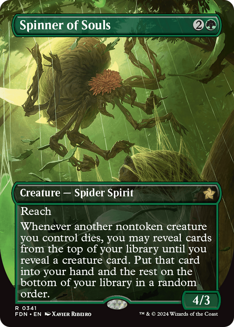 Spinner of Souls (Borderless) [Foundations] | Odin's Place