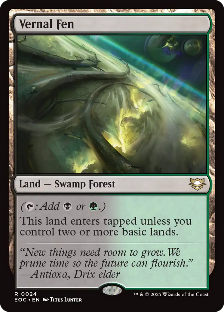 Vernal Fen [Edge of Eternities Commander] | Odin's Place